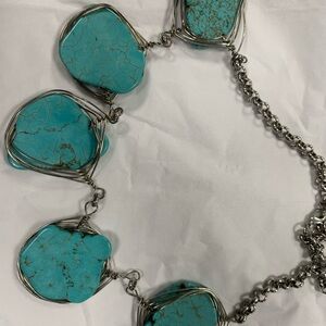 Turquoise Stone Necklace